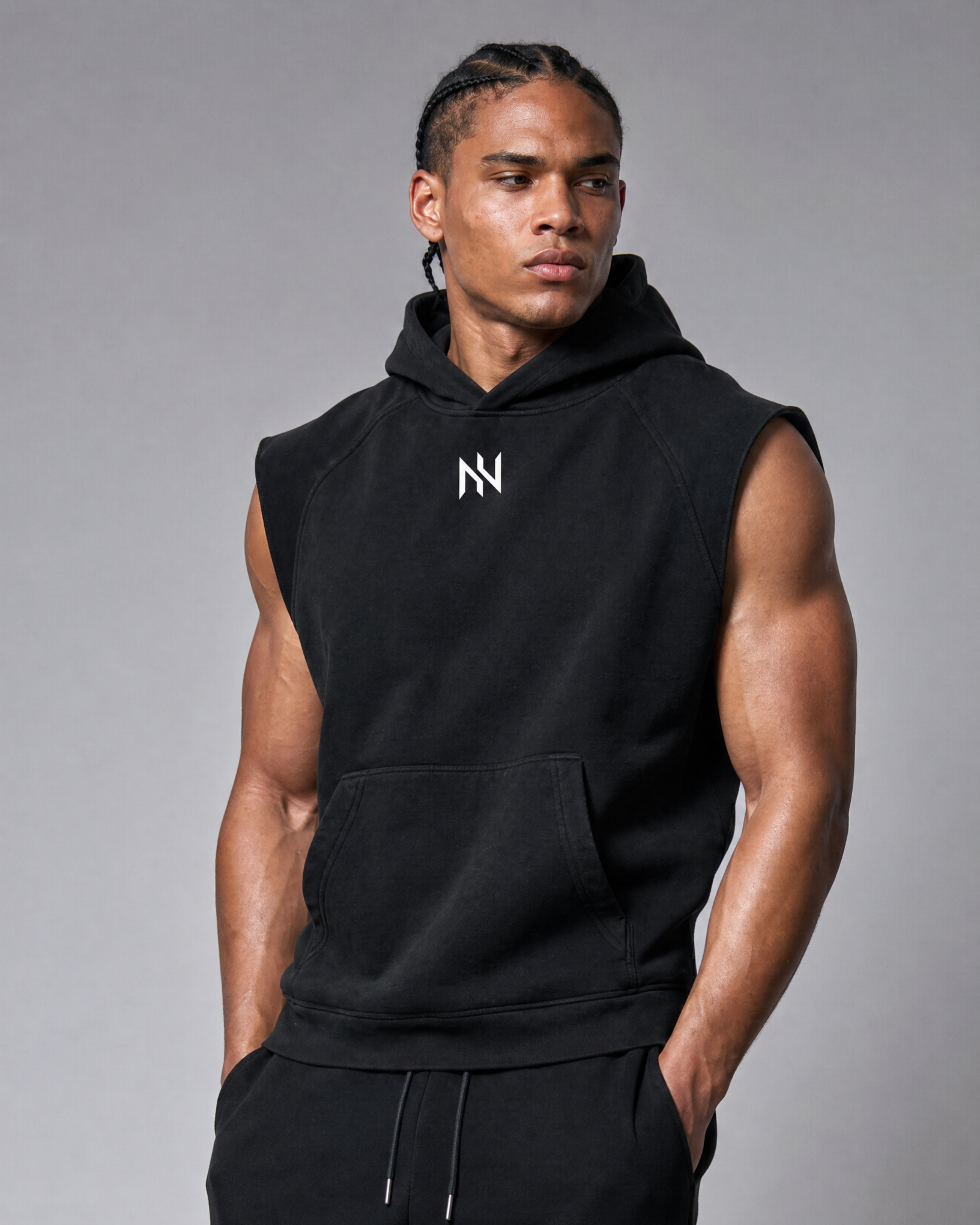 Sleeveless Hoodie